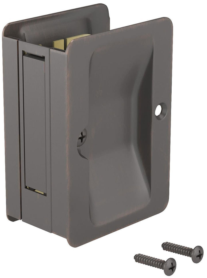 Richelieu Hardware 1700NBPSBC Onward Pocket Door Pull Passage Lock 3 1/4 in - Diamond Home USA