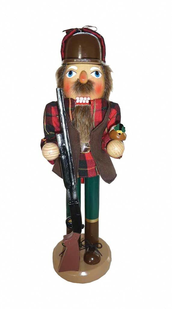 Santa's Workshop 70650 Duck Hunter Nutcracker 14"