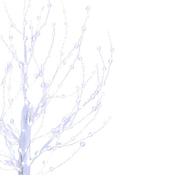 Kurt S. Adler Winter White Twig 300-Light Cool Fairy LED Tree 3-Foot - Diamond Home USA