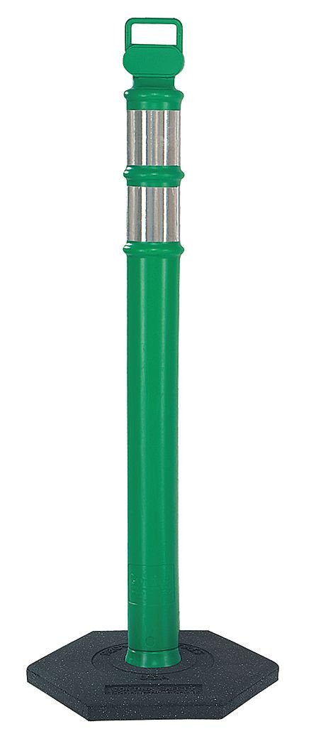 Delineator Post Green HDPE 45 in