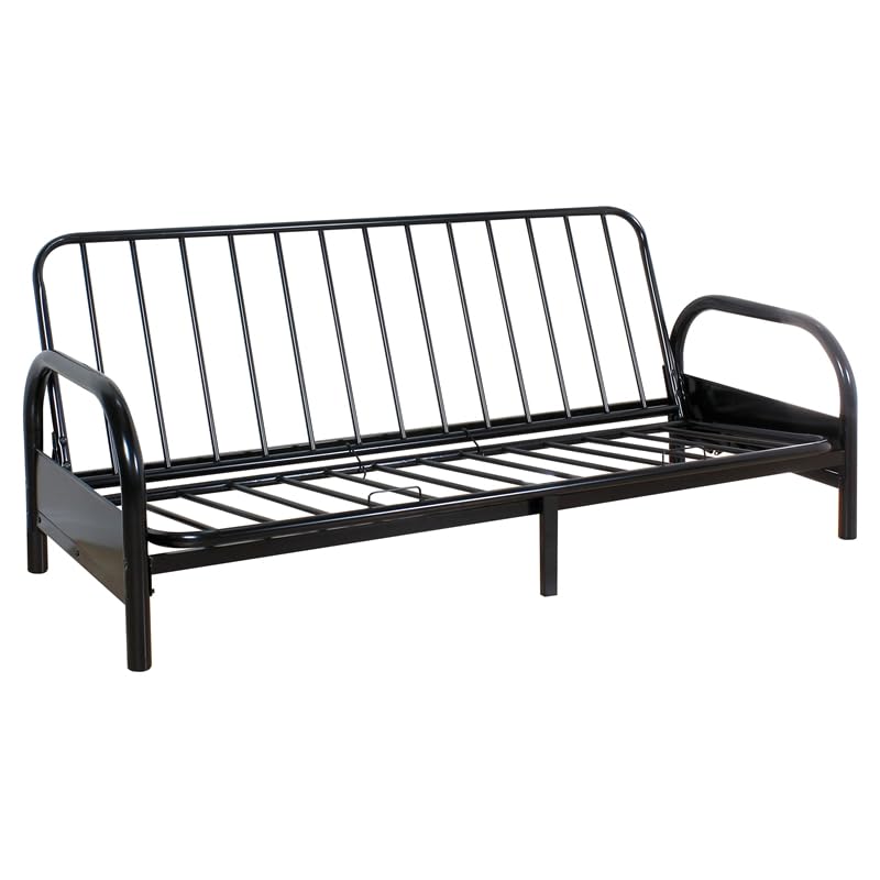 Acme Furniture Alfonso Adjustable Futon Frame in Black - Diamond Home USA