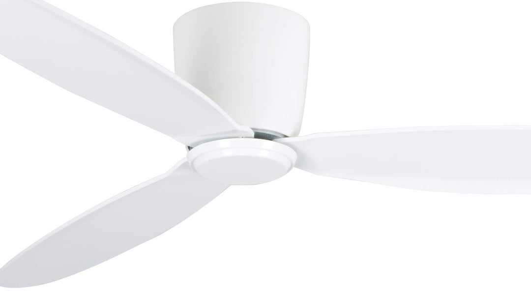 Lucci Air 21287001 Radar DC Ceiling Fan 52 Inch White with White Blades - Diamond Home USA
