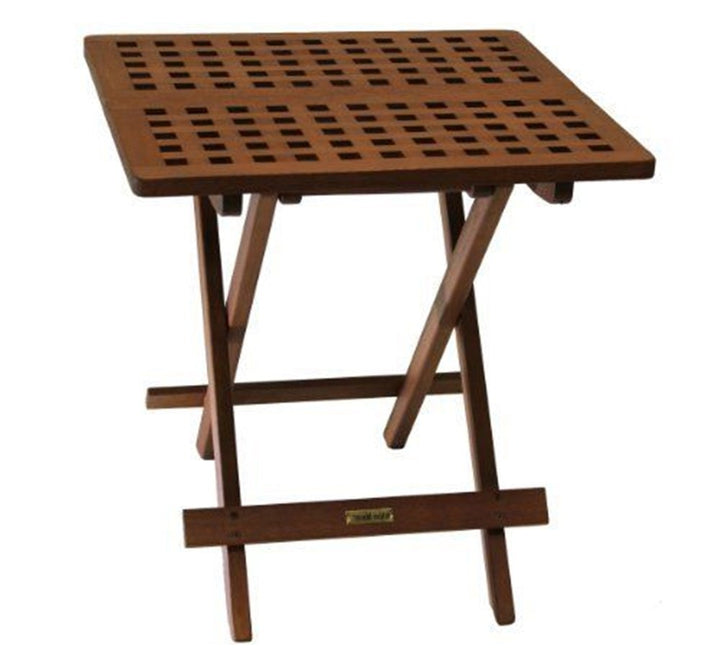 New Expanding Tray Table Eucalyptus Folding Side Table Fully Assembled Easy