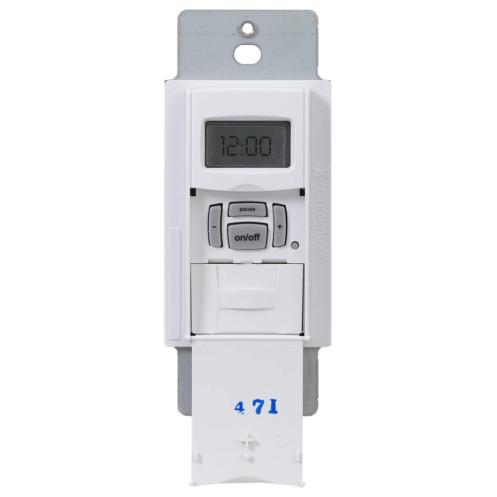 Intermatic EI400WC Electronic 1 Second to 24 Hour Auto-Off Timer - Easy - Diamond Home USA