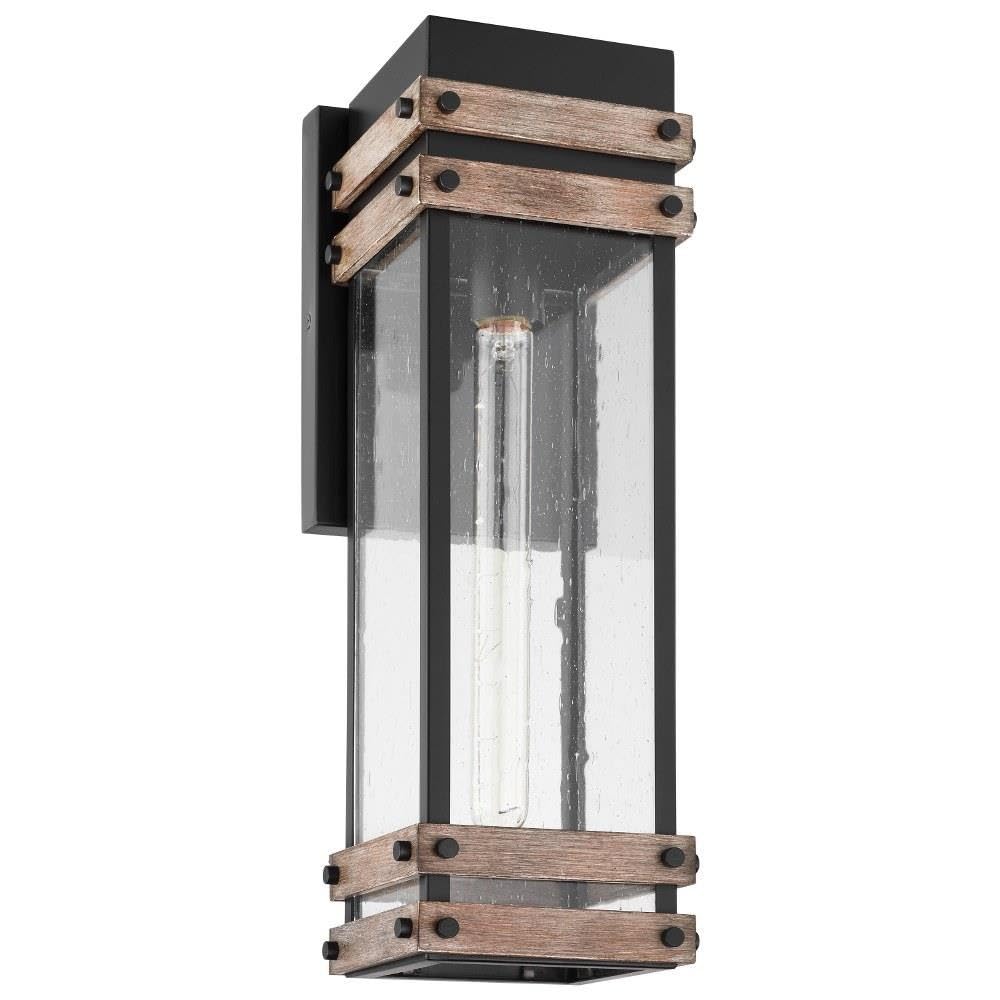 Nuvo Homestead - 1 Light Outdoor Large Wall Lantern in Rustic Industrial