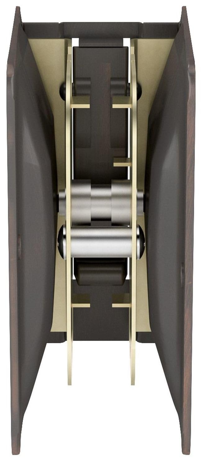 Richelieu Hardware 1700NBPSBC Onward Pocket Door Pull Passage Lock 3 1/4 in - Diamond Home USA