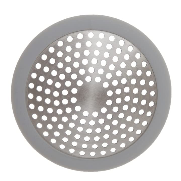 Rust-Proof Bathtub Drain Cover Silver Finish