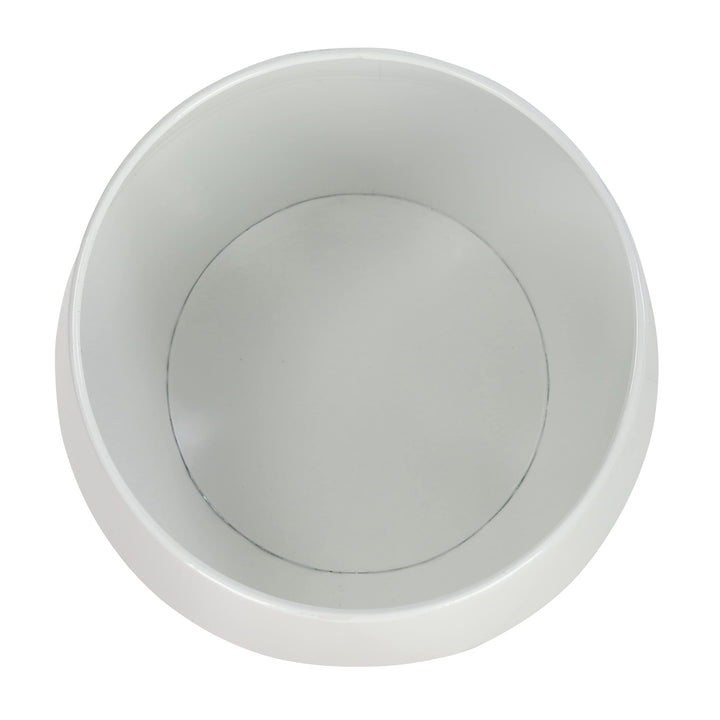 Huxley Mid Century Modern Planters - White (Set of 2).. - Diamond Home USA