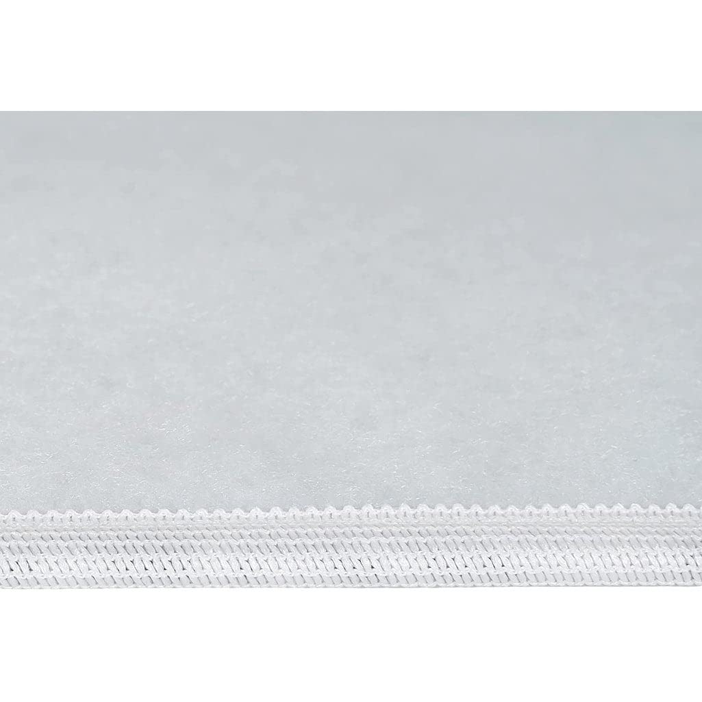 Damask Triple Layer Ironing Board Cover and Pad 15" X 54" Grey Cotton - Diamond Home USA