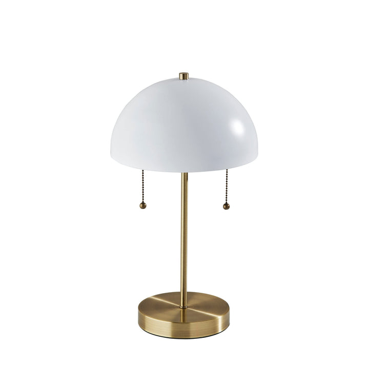 Dome Table Lamp Gold Bohemian Eclectic Mid-Century Modern Transitional Brass - Diamond Home USA