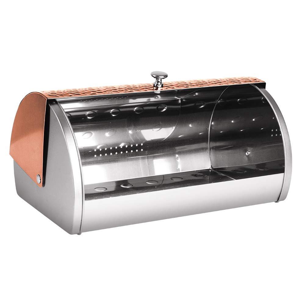 Berlinger Haus ainless eel Bread Box for Kitchen Countertop Compact Bread - Diamond Home USA