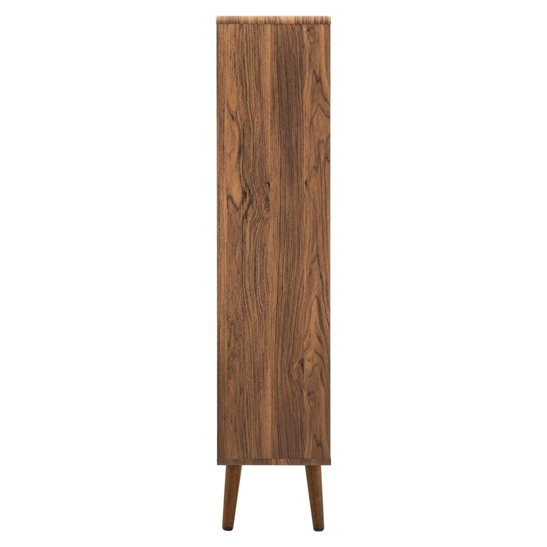 Modway EEI-5743-WAL Transmit 31" Wood Bookcase Walnut - Diamond Home USA