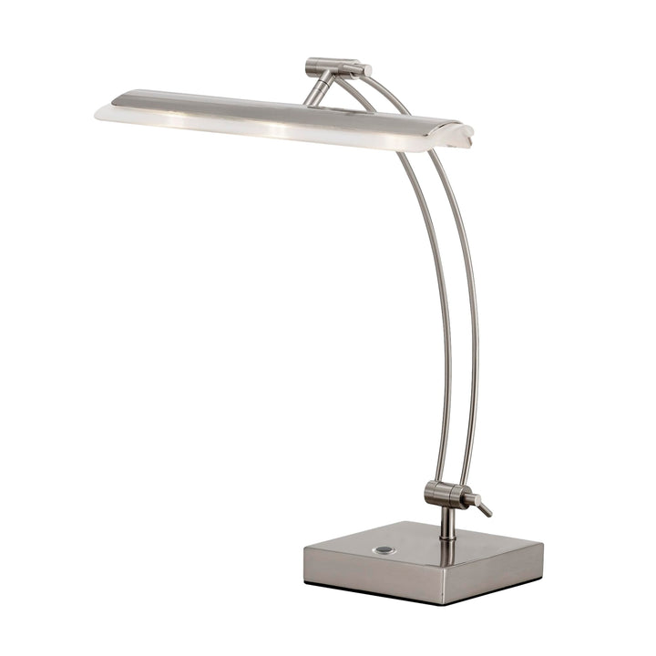 Adesso 5090-22 Esquire LED Desk Lamp 13-19 in. 9W Full Spectrum LED Brushed