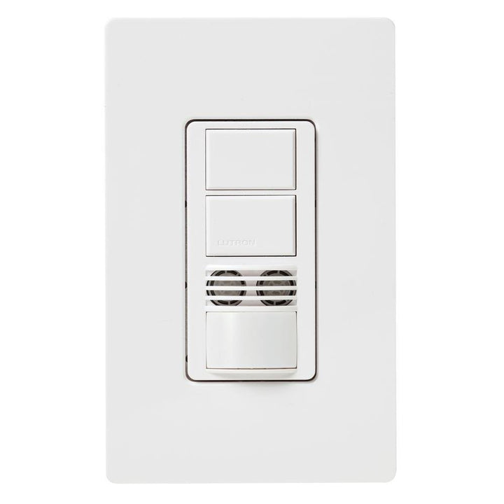 Lutron MS-A202-WH Maestro Dual Tech Dual Circuit Occupancy Sensor Switch no - Diamond Home USA