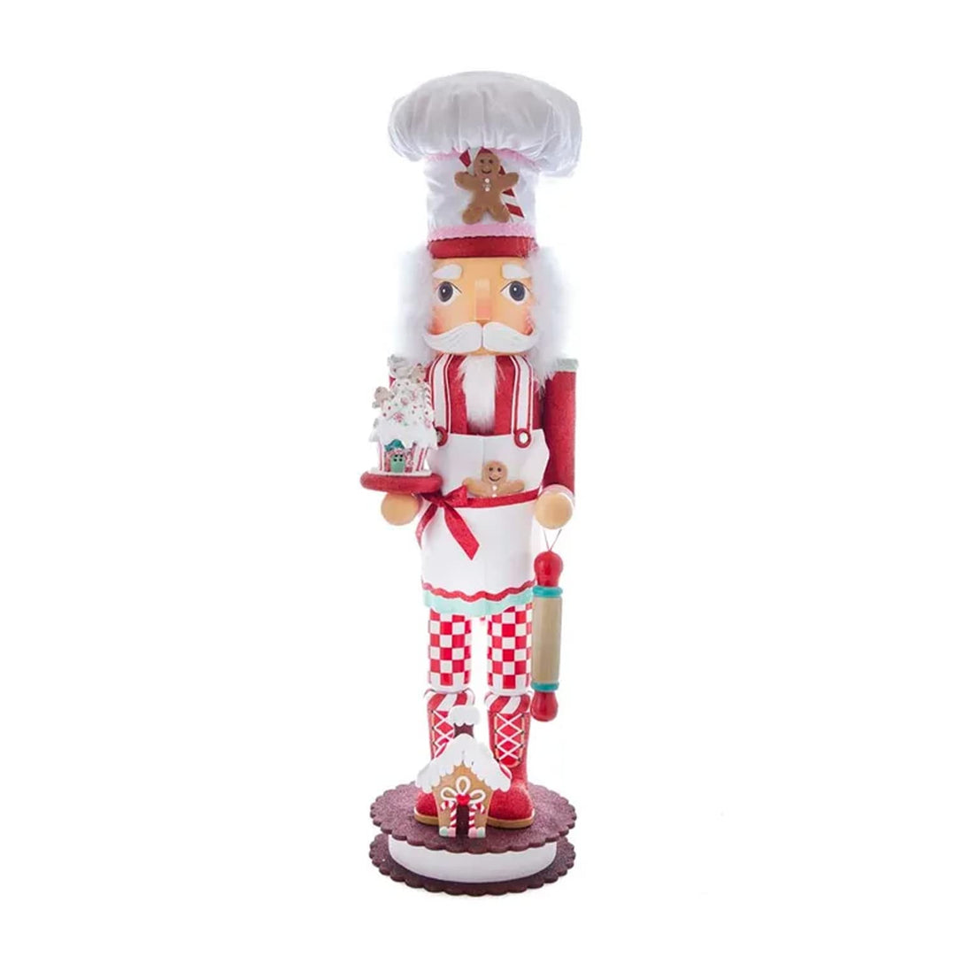 Kurt S. Adler 36-Inch Hollywood Gingerbread Chef Nutcracker