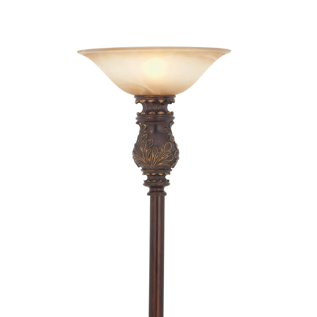 Brown Iron Traditional Floor Lamp 70 X 15 17 Modern Contemporary Bronze - Diamond Home USA