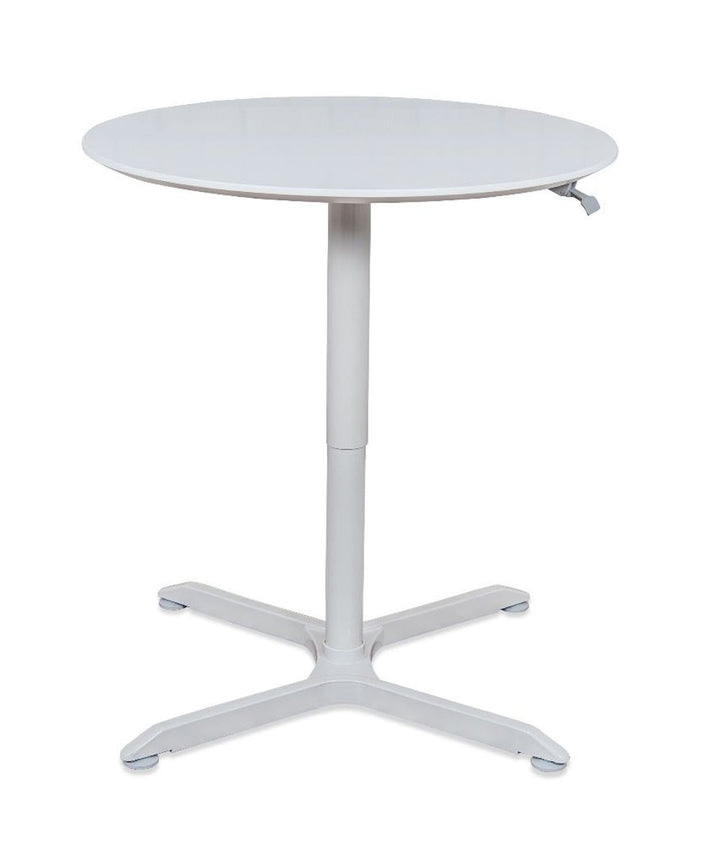 LUXOR LX-PNADJ-32RD 32" Pneumatic Height Adjustable Round Table