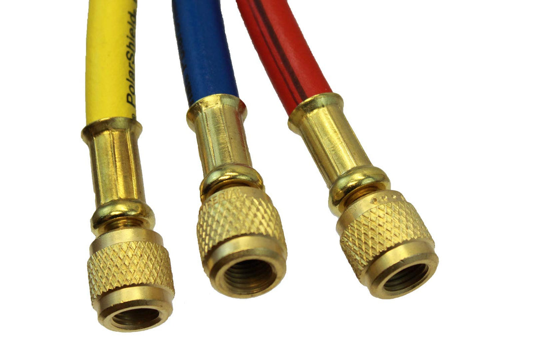 Imperial Tool 905MRS Charging Hose Polar Shield B Y R 60" with Low Loss Fittings - Diamond Home USA