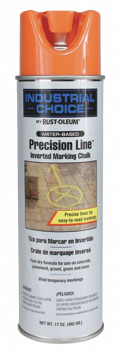 Rust-Oleum 205233 Industrial Choice MC1800 Inverted Precision Line Marking Chalk