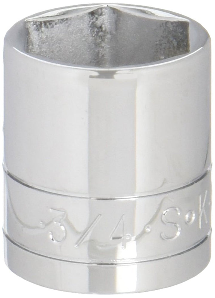 SK Tools USA 3/8-inch Drive - 3/4-inch - Standard 6-Point Chrome Socket - 45024
