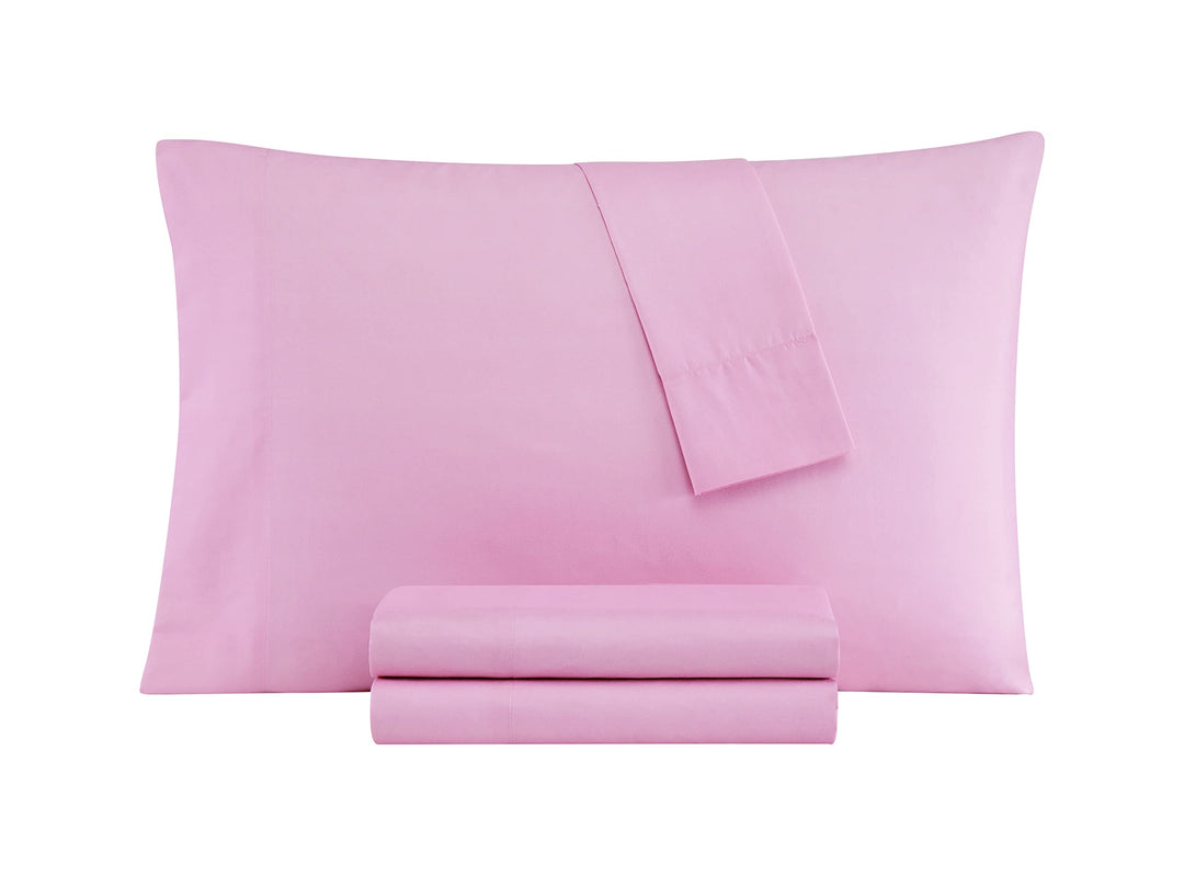 Style 212 Geo Collection 7 Piece Bed in a Bag - Queen Pink/Blue - Diamond Home USA