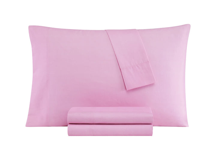 Style 212 Geo Collection 7 Piece Bed in a Bag - Queen Pink/Blue - Diamond Home USA