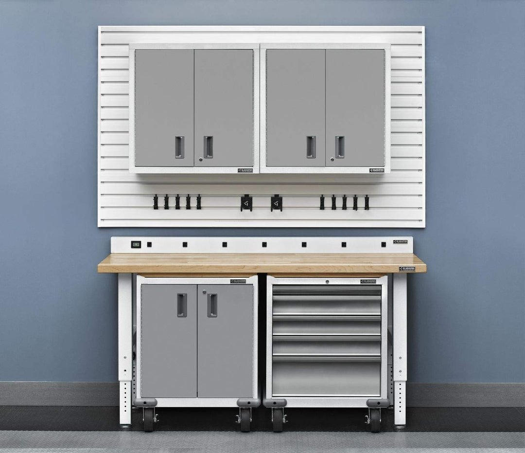 Gladiator GAWT086PBY Gearwall Trim 8' Length Grey (Pack of 6) - Diamond Home USA