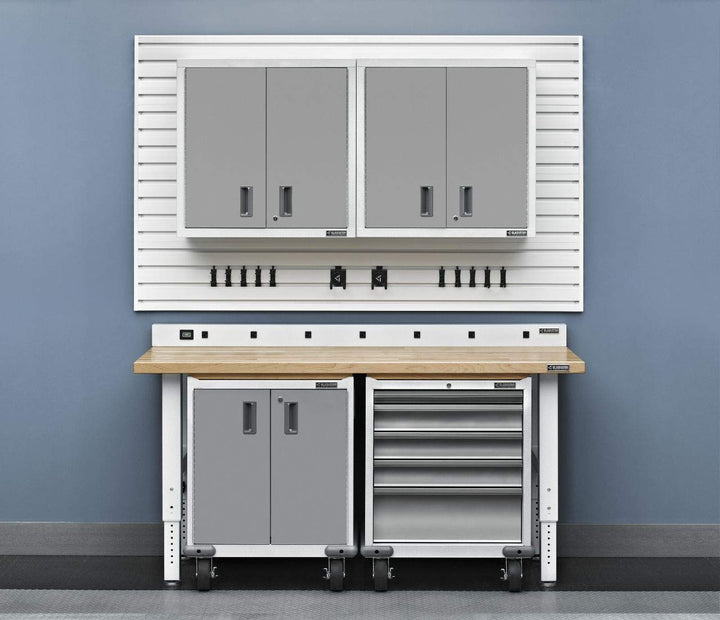 Gladiator GAWT086PBY Gearwall Trim 8' Length Grey (Pack of 6) - Diamond Home USA