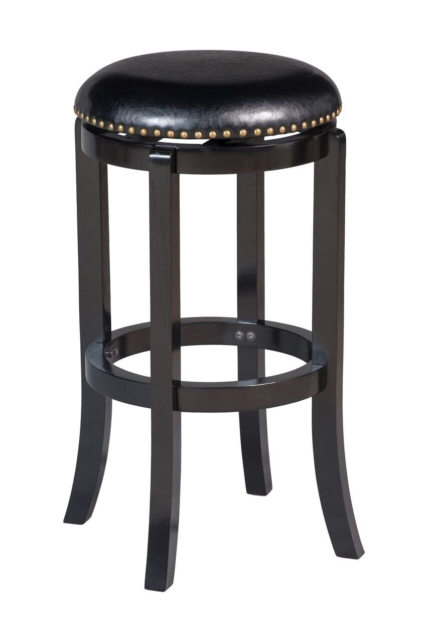 Boraam Cordova Bar Height Swivel Stool 29-Inch Black