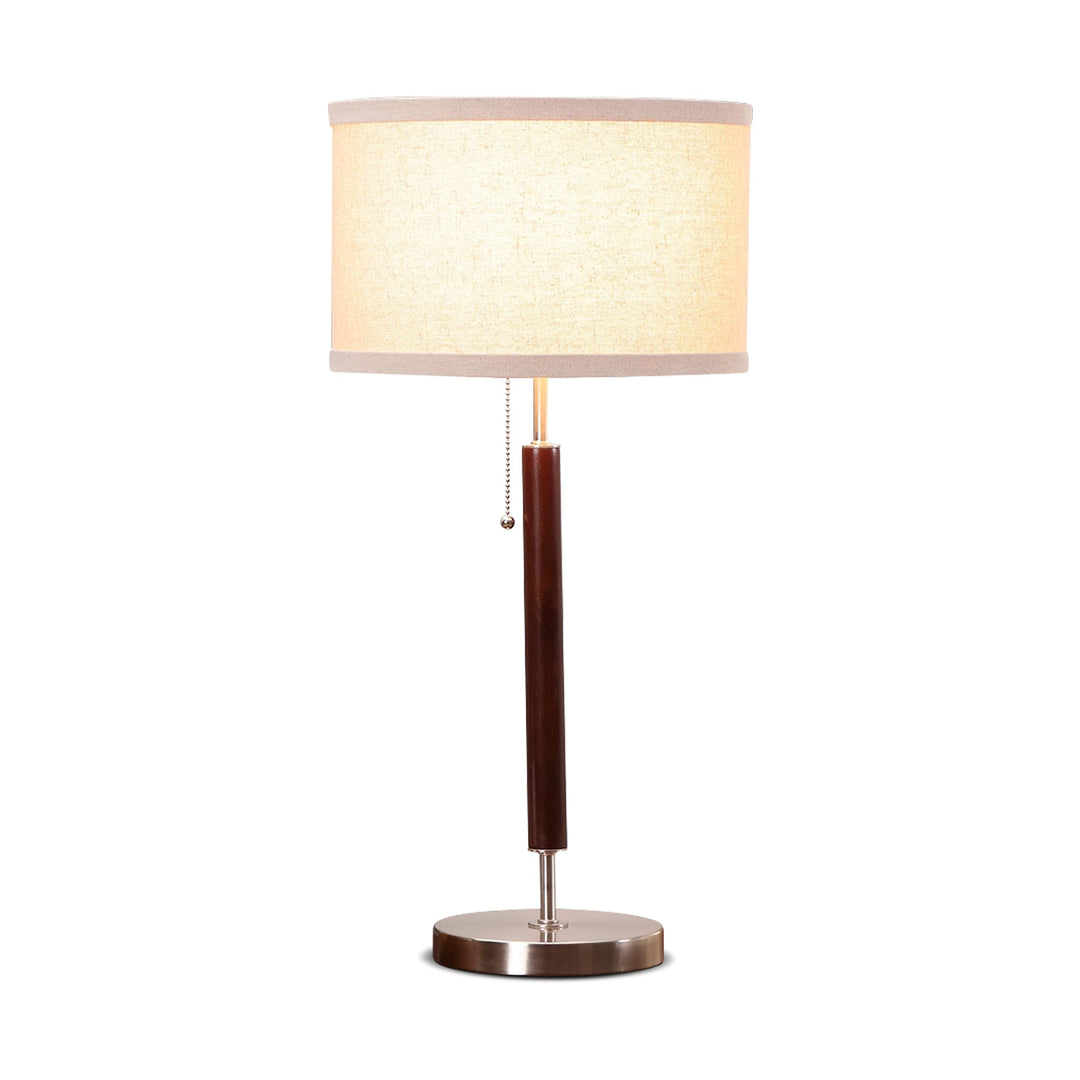 Led Table Lamp Brown. Brown Mid-Century Modern Bulbs Included Dimmable Energy