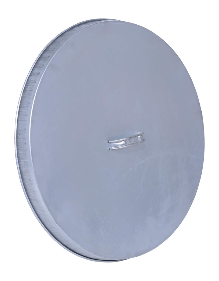 Vestil DC-245-H Galvanized Open Head Drum Cover with Handle 24-1/2 In. Inside - Diamond Home USA