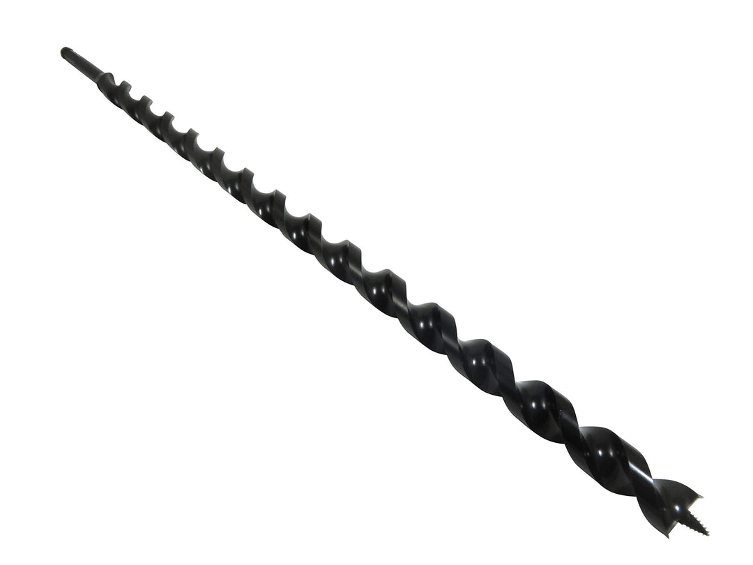 WoodOwl 07835 Double Cut 1-1/2" x 24" Ultra Smooth Deep Cutting Utility Auger