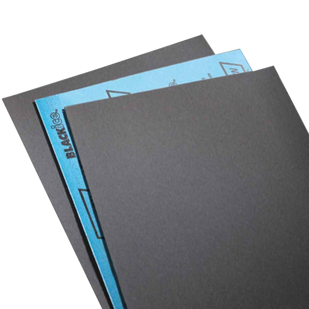 Norton 66261139379 9x11 in. Black Ice Coated Paper Sheets 1500 Grit 50 pack - Diamond Home USA