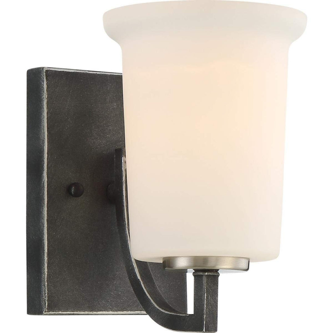 1 Light Vanity Black Traditional Metal Includes Hardware