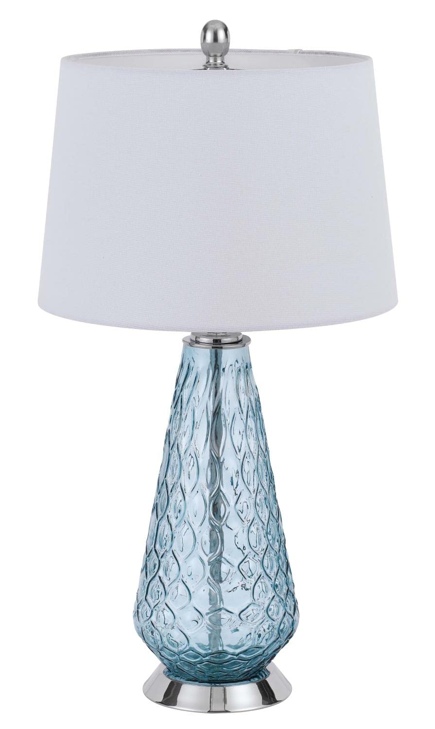 Cal Lighting BO-2997TB Table Lamp Aqua Blue