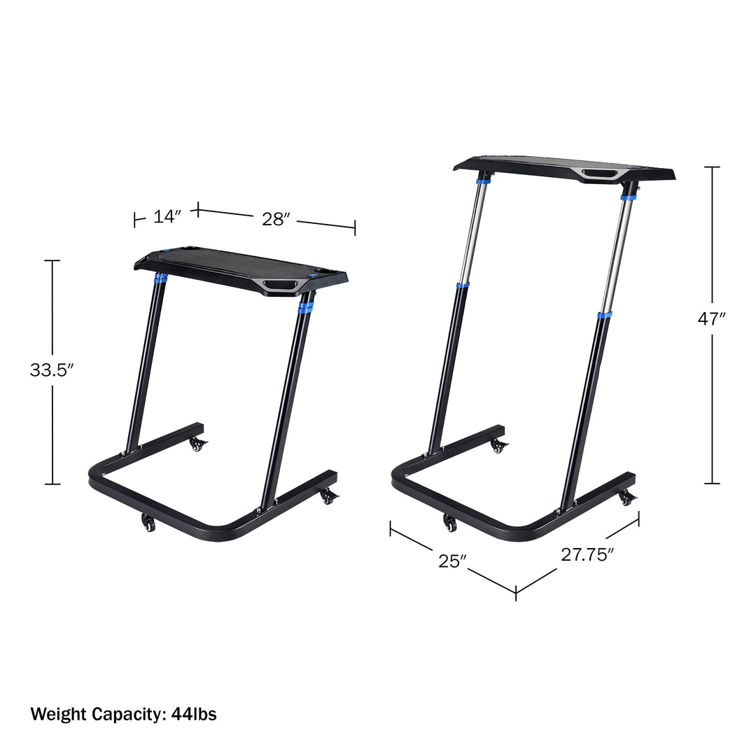 RAD Cycle Products Adjustable Bike Trainer Fitness Desk Portable Workstation - Diamond Home USA