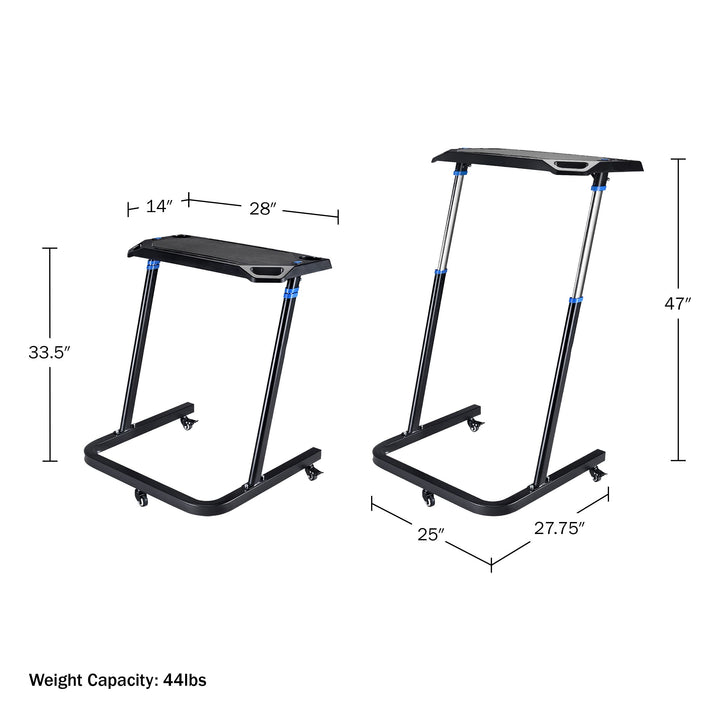 RAD Cycle Products Adjustable Bike Trainer Fitness Desk Portable Workstation - Diamond Home USA