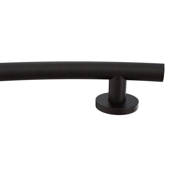 Wave Designer Grab Bar Oil Rubbed BronzeÃ‚ 24 Inch Metal Bronze Finish - Diamond Home USA