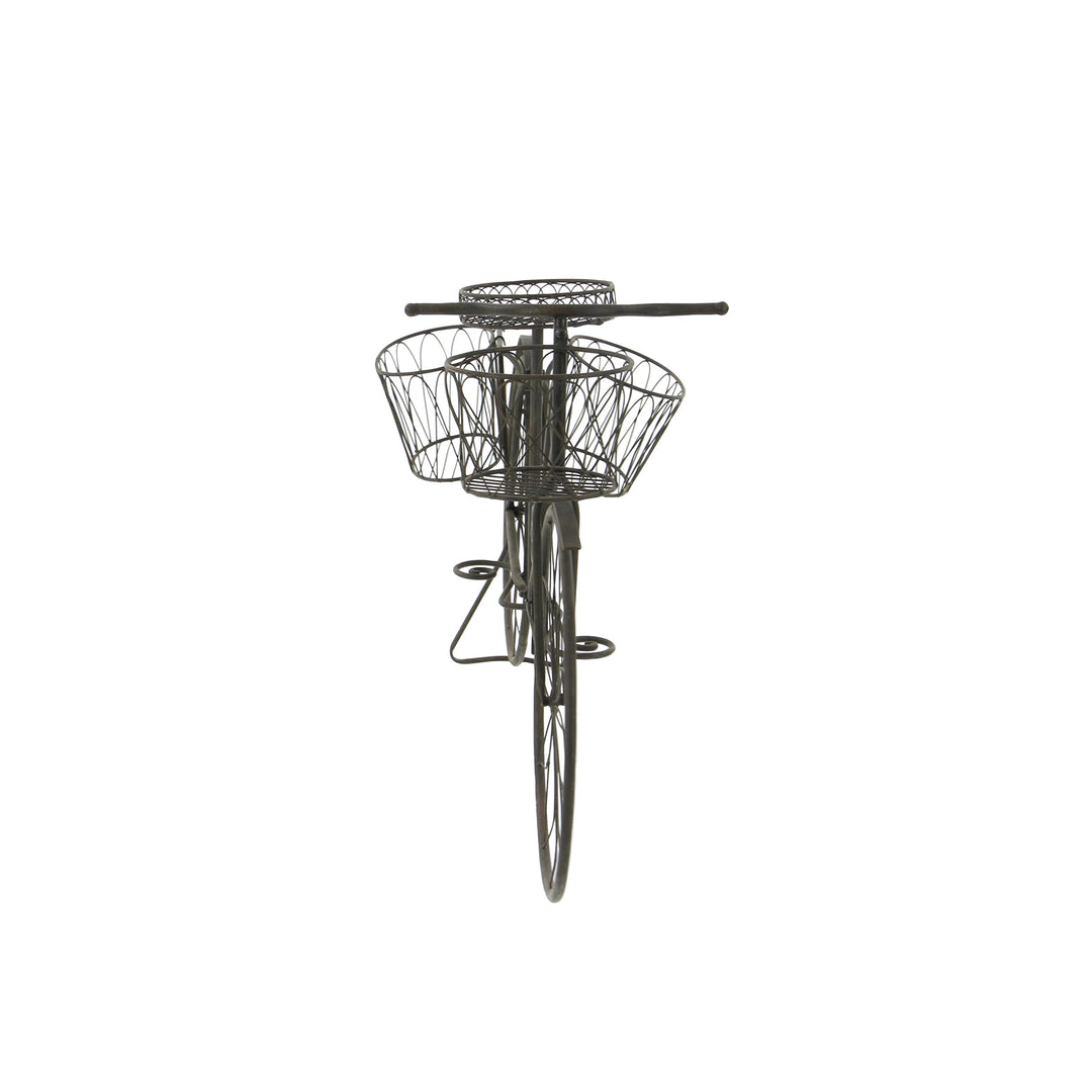 Studio 350 31-inch Metal Bicycle Planter - Diamond Home USA