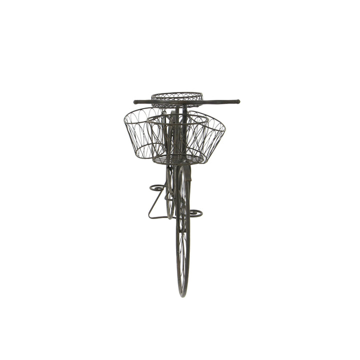 Studio 350 31-inch Metal Bicycle Planter - Diamond Home USA