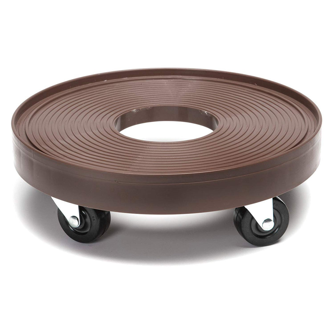 DeVault Enterprises DEV3015TC 12 Inch Plant Dolly with Hole Terra Cotta - Diamond Home USA