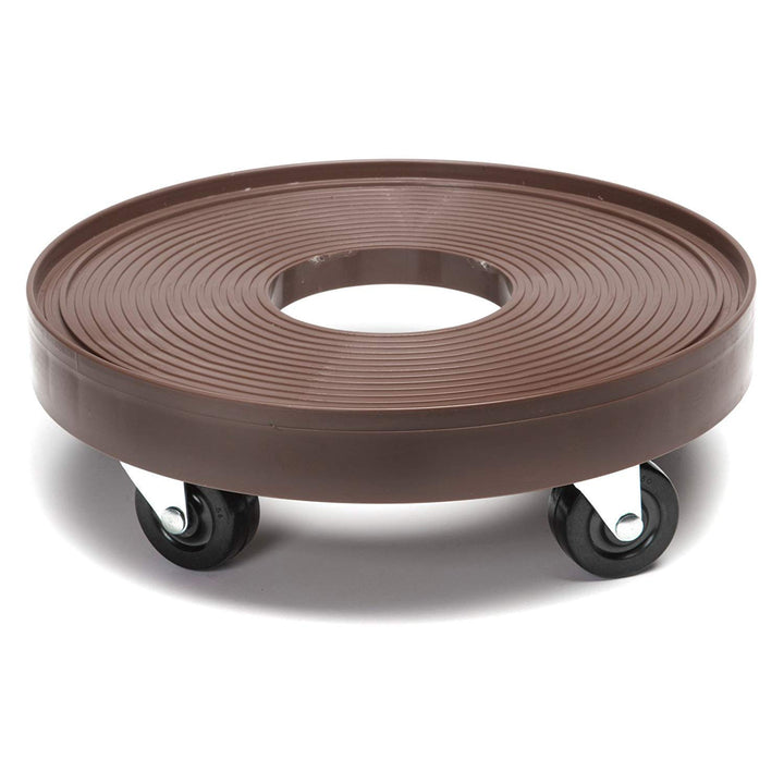 DeVault Enterprises DEV3015TC 12 Inch Plant Dolly with Hole Terra Cotta - Diamond Home USA