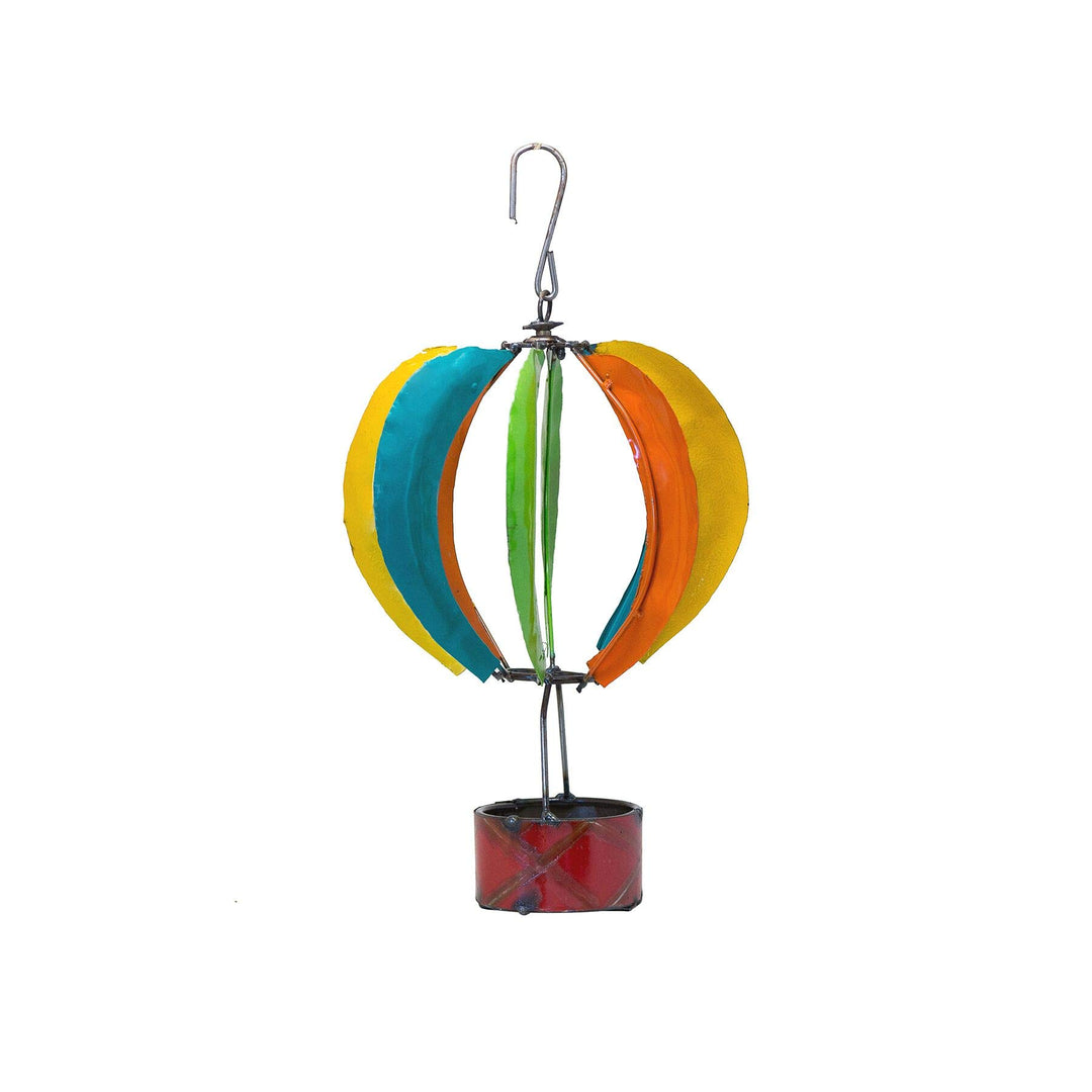 Rustic Arrow Hot Air Balloon - Mini Garden Art - Diamond Home USA