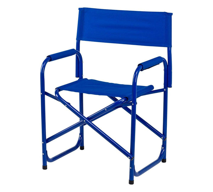 E-Z UP Standard Height Directors Chair Seat 17.5” High Padded Armrests and