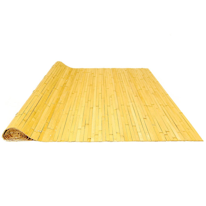 Bamboo Panels 4ft H X 8ft L Natural Raw Wood - Diamond Home USA