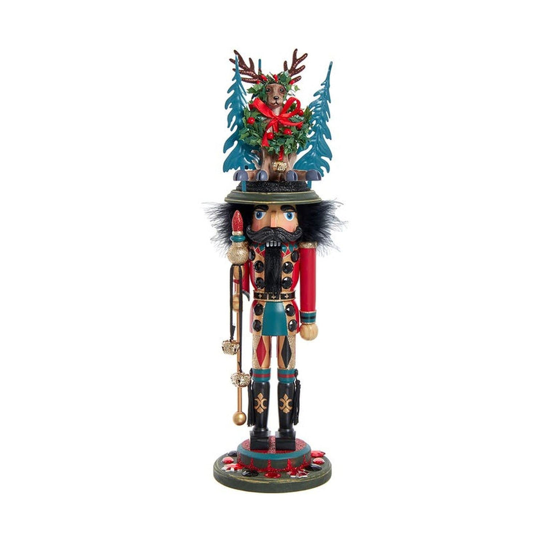 Kurt Adler 18-Inch Hollywood Nutcracker with Deer Hat