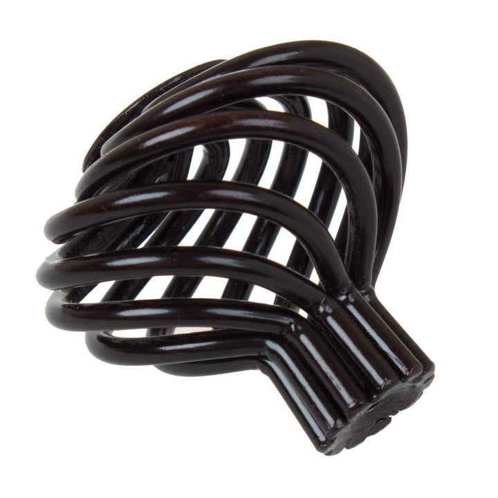 1.5-inch Oil Rubbed Bronze Round Birdcage Cabinet Knobs (Pack of 10) Brown Metal - Diamond Home USA