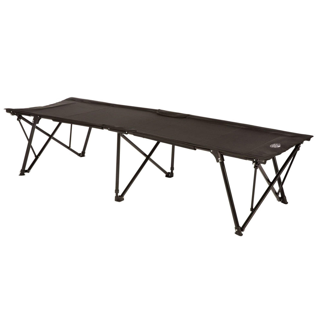 Kamp-Rite Standard Kwik Cot Quick Setup 1 Person Sleeping Bed with Side