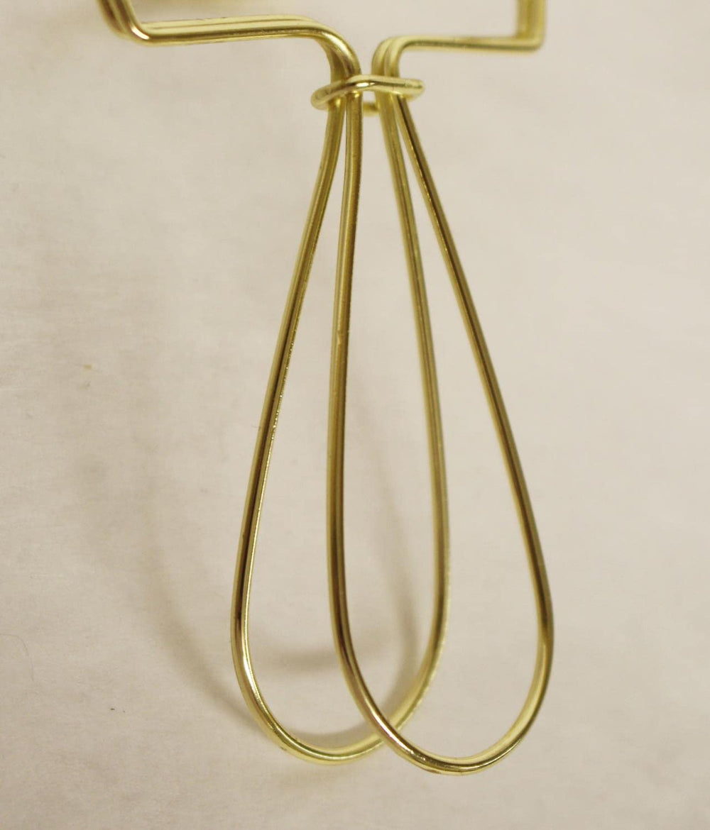 8"W Crinkle Oil Paper Slant Empire Softback Lampshade with Bulb Clip in Brown - Diamond Home USA