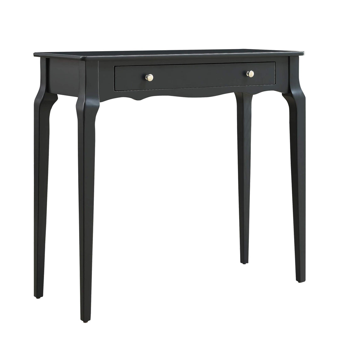 Inspire Q Daniella 1-Drawer Wood Accent Console Sofa Table by Bold White Painted - Diamond Home USA